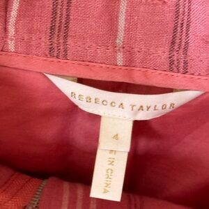 Rebecca Taylor shorts with belt